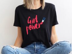 international womens day shirt strong woman floral design girl power march 8 feminist t shirt for women xhhyw