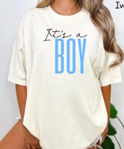 its a boy shirt for gender reveal party team baby announcement unique gender reveal idea keeper of the gender uws50