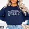just engaged sweatshirt for women unisex crewneck wifey shirt bridal shower anniversary gift honeymoon apparel c7xhb