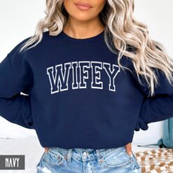 just engaged sweatshirt for women unisex crewneck wifey shirt bridal shower anniversary gift honeymoon apparel c7xhb
