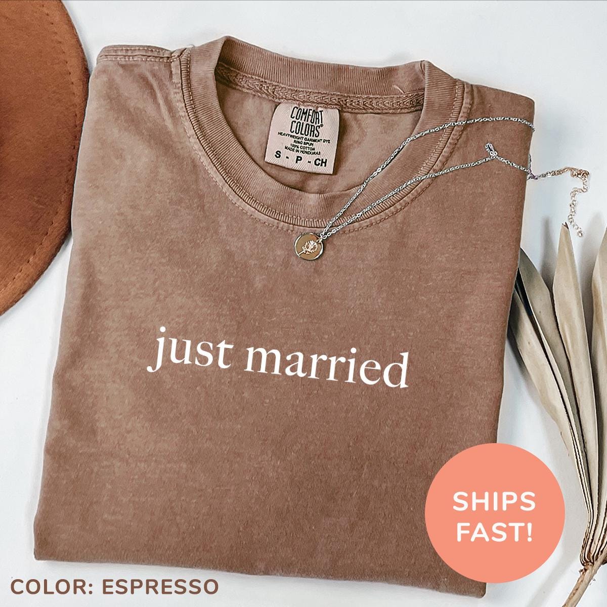 just married shirt for bride honeymoon bridal party and shower t shirt couple matching shirts wedding apparel pgml5