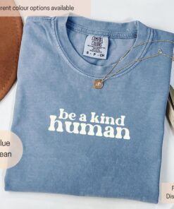 kind human shirt for women inspirational positivity shirt to spread kindness and uplift others zfqv2