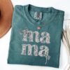 lace mama bow shirt retro crewneck for moms cute mothers day shirt best mom ever gift cool mom club apparel ppatu