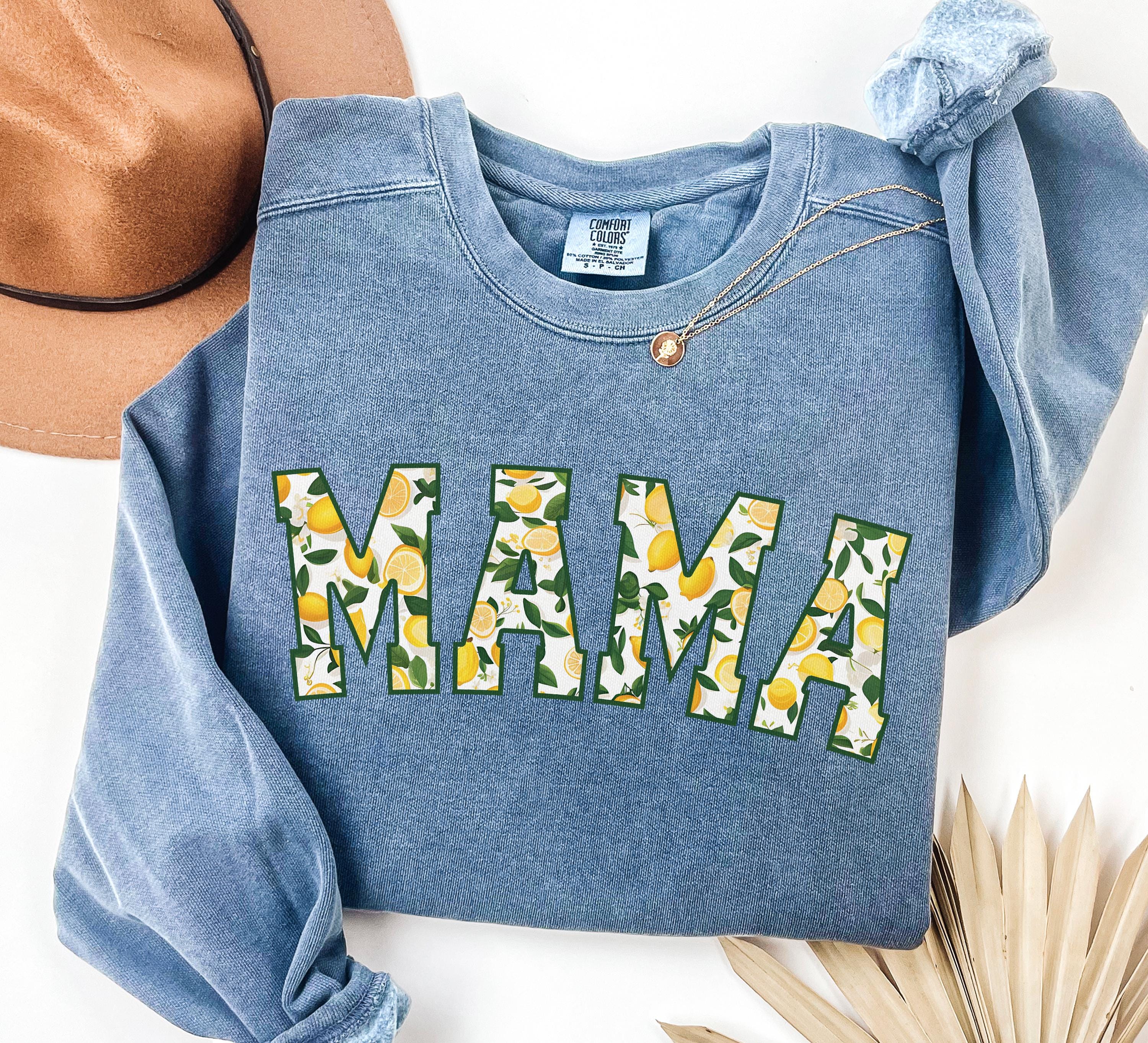 lemons mama sweatshirt for new moms funny mothers day gift cute mommy shirt unique personalized mom apparel ptcwn scaled