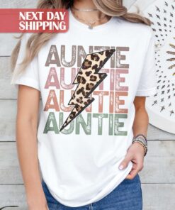 leopard aunt shirt best auntie shirt for new aunts birthday gift unique auntie t shirt cute aunt gifts k6ui3