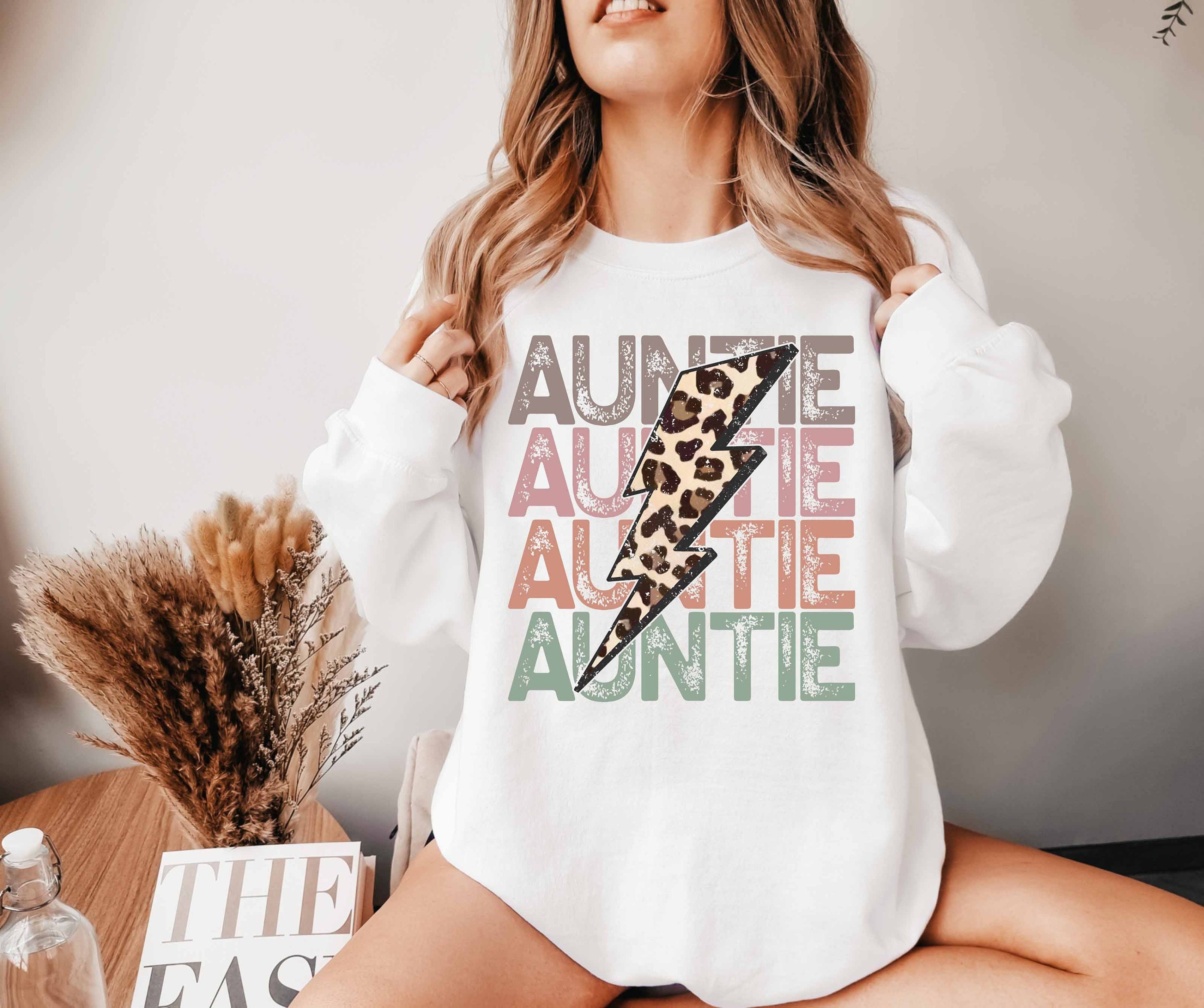 leopard aunt t shirt best aunt ever gift for new auntie aunt to be cute aunt crewneck sweatshirt g3hu1 scaled