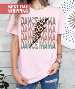 leopard dance mama shirt for moms who love dance life unique gifts for dance teachers and dance moms m8sgz