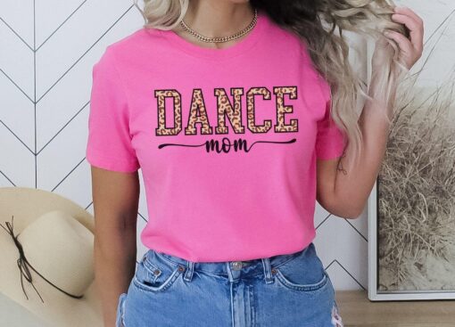leopard dance mom shirt cheetah print tee for dance moms best dance team t shirt unique gift for dance mom vu62b
