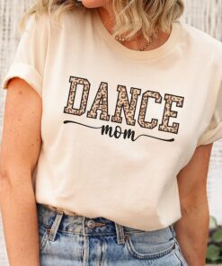 leopard dance mom shirt cheetah print tee for dance moms best dance team t shirt unique gift for dance mom y7cte