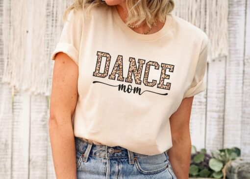 leopard dance mom shirt cheetah print tee for dance moms best dance team t shirt unique gift for dance mom y7cte