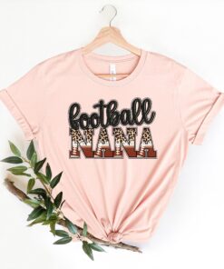 leopard football nana sweatshirt hoodie cute mom life shirt for football fans best nana ever apparel tfuqe