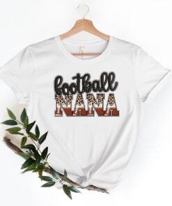 leopard football nana sweatshirt hoodie cute mom life shirt for football fans best nana ever apparel vwppn