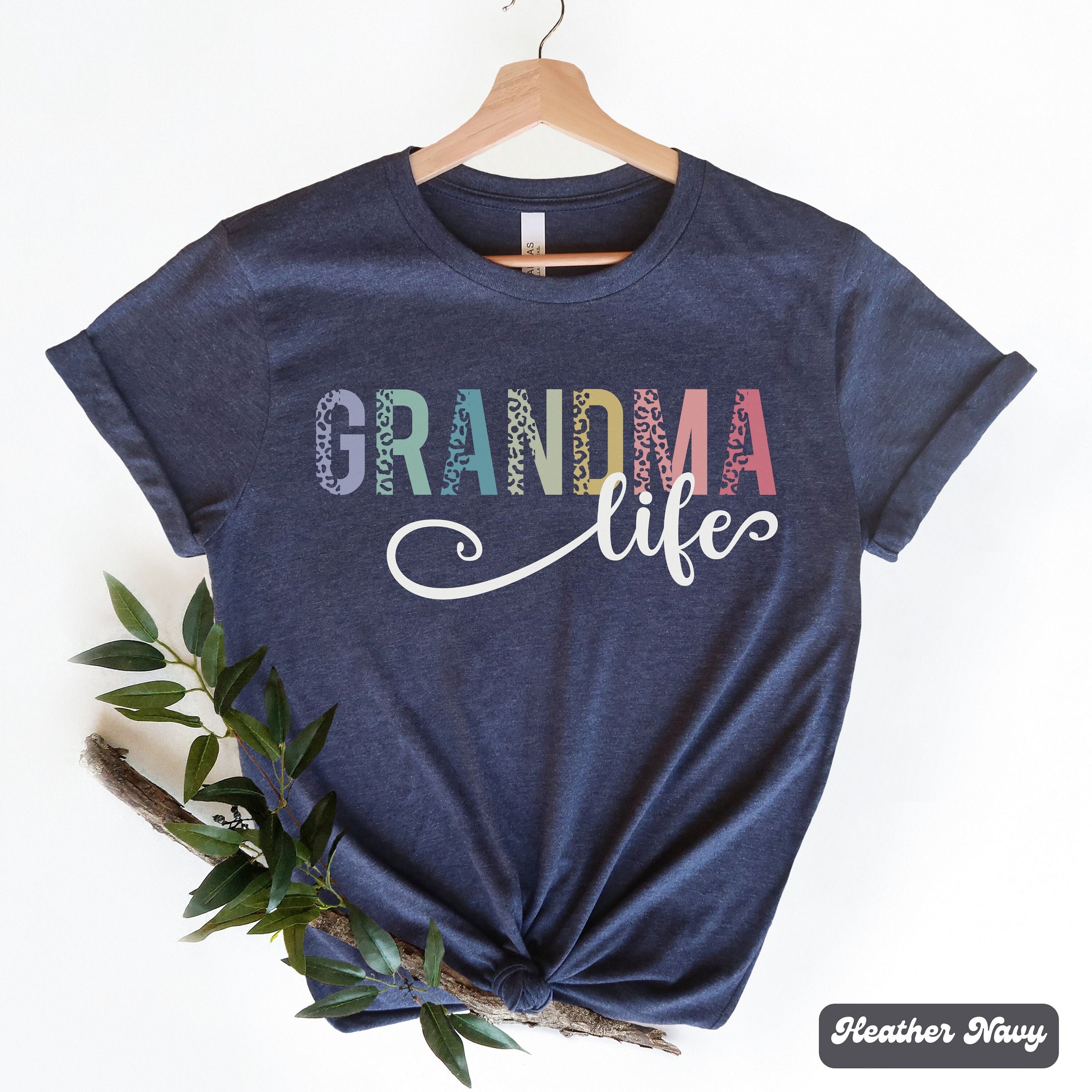 leopard grandma life shirt personalized t shirt for mothers day gifts new mimi nana gigi tee for grandmother 4howb scaled