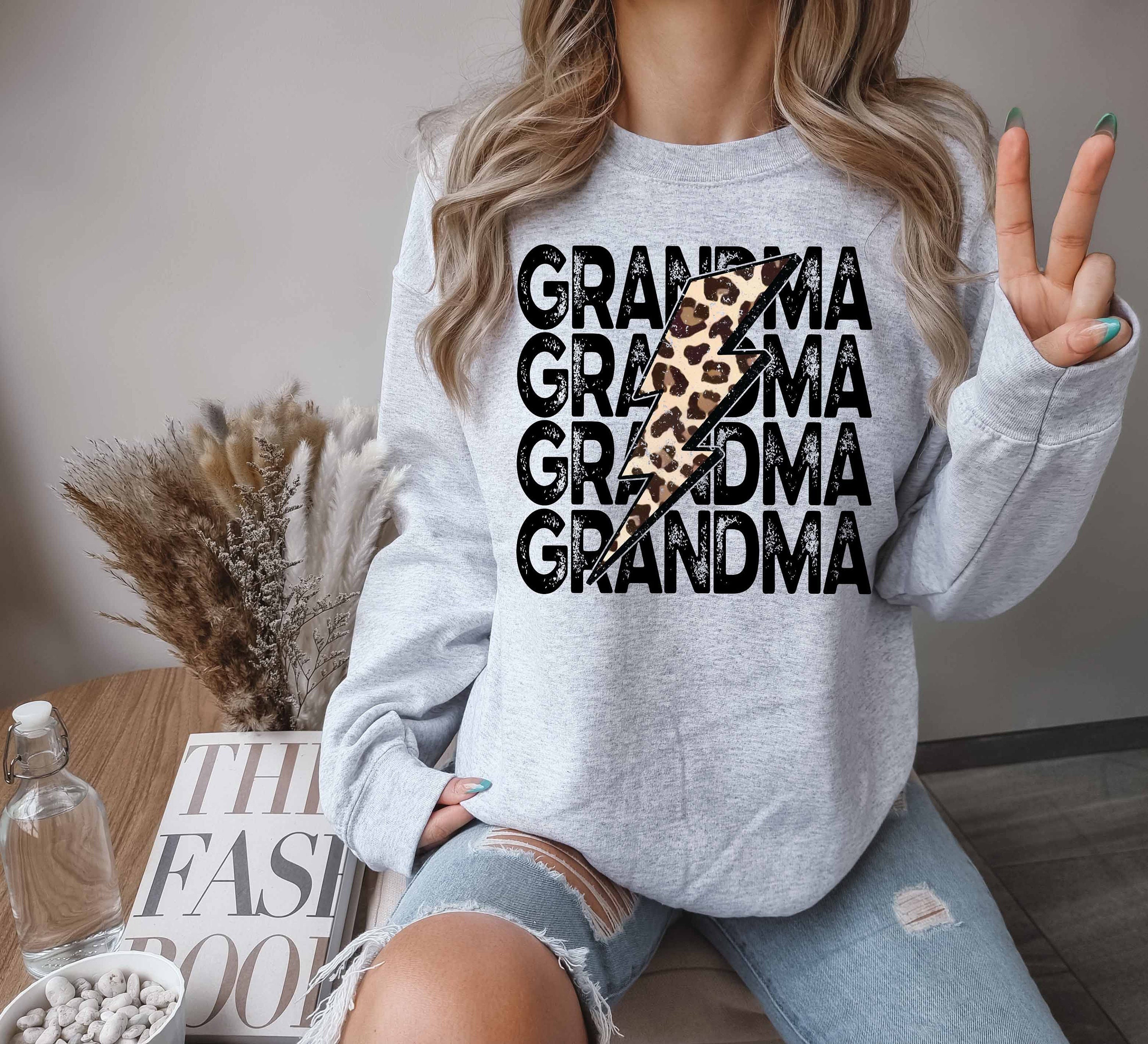 leopard grandma t shirt for new grandmas cute nana sweatshirt gift unique grandma life apparel mkivk scaled