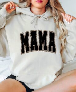 leopard mama hoodie for mothers day funny trendy mom varsity retro style comfortable casual wear xrnqn