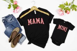 leopard mama shirt and mini matching shirt for mamas girl cute mother day shirts for moms and daughters omb61 scaled