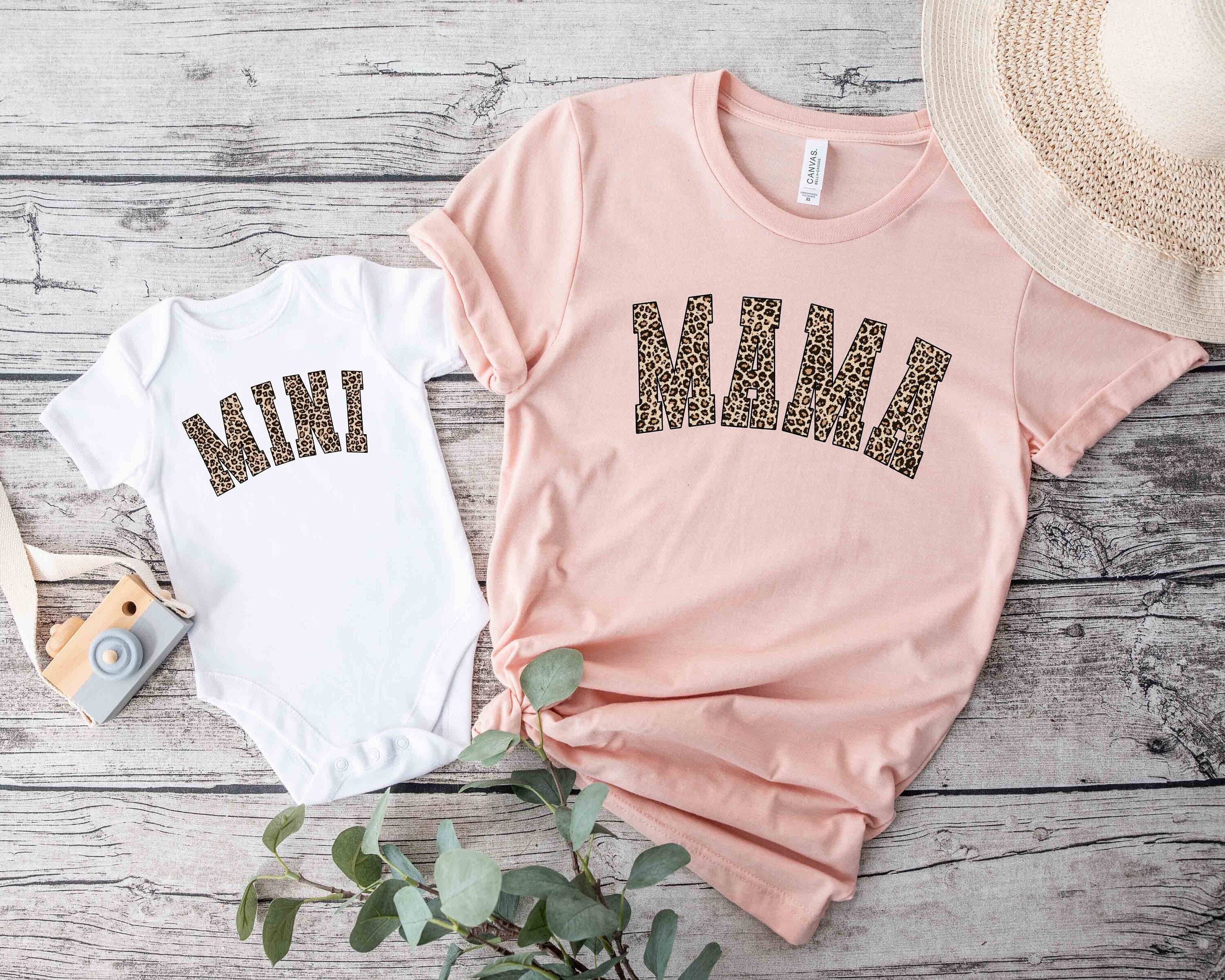 leopard mama shirt and mini matching shirt for mothers day cute mamas girl t shirt with leopard print design xahxw scaled