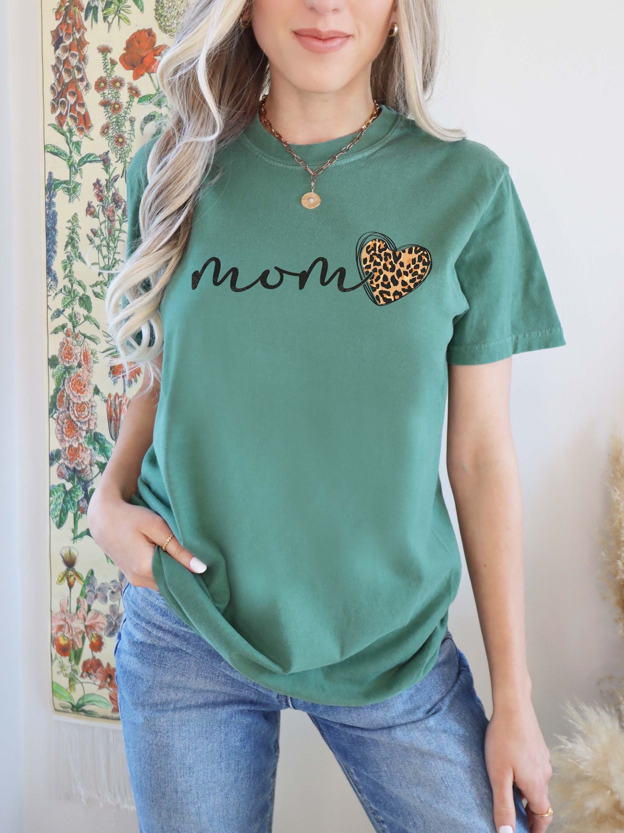 leopard mama shirt cute mom life t shirt for mothers day best mom ever heart design comfortable fit hbbda scaled