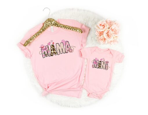 leopard mama shirt for mom and daughter matching outfits cute mini leopard t shirt for mothers day 9vhpc scaled