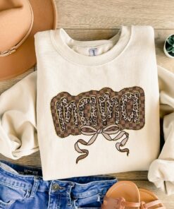 leopard mama shirt for moms and grandmas retro style t shirt perfect for mothers day gifts cute mom life apparel pbkxu