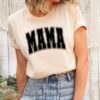 Leopard Mama Shirt for Moms Cute Mom Life Tee Best Mom Ever Gift Leopard Print Mothers Day Shirt