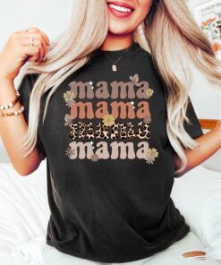 leopard mama shirt for moms cute mothers day shirt best mom ever t shirt first mothers day gift for mom y6uud