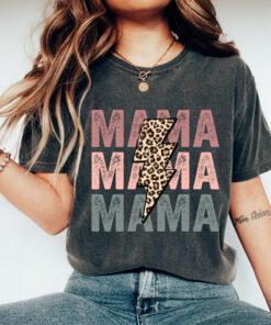 leopard mama shirt for moms retro tee cute mom life shirt best mom ever gift mothers day shirt new mom present gzz9k