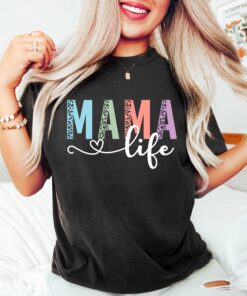 leopard mama shirt retro mom life sweatshirt cute mom t shirt best mom ever gift for mothers day odscz