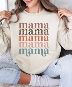 leopard mama sweatshirt retro style cute mom hoodie for mom life perfect for mothers day gifts 3cfge