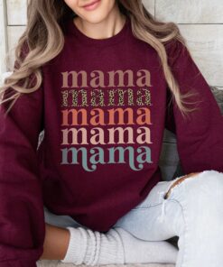 leopard mama sweatshirt retro style cute mom hoodie for mom life perfect for mothers day gifts lac6x