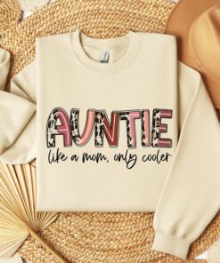 leopard print auntie shirt funny mom shirt unique gift for auntie best aunt shirts for mothers day toxm0