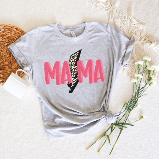 leopard print lightning bolt mama shirt cute mom life tee womens graphic mothers day gift best mom ever shirt lm2ti scaled