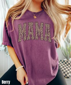 leopard print mama shirt for mom life varsity tee unique mothers day gift new mom shirt cute and stylish design 2zb5x