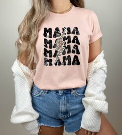 leopard print mama shirt with distressed design funny mom t shirt for mothers day birthday gifts 90s mom life tee h2sjh scaled