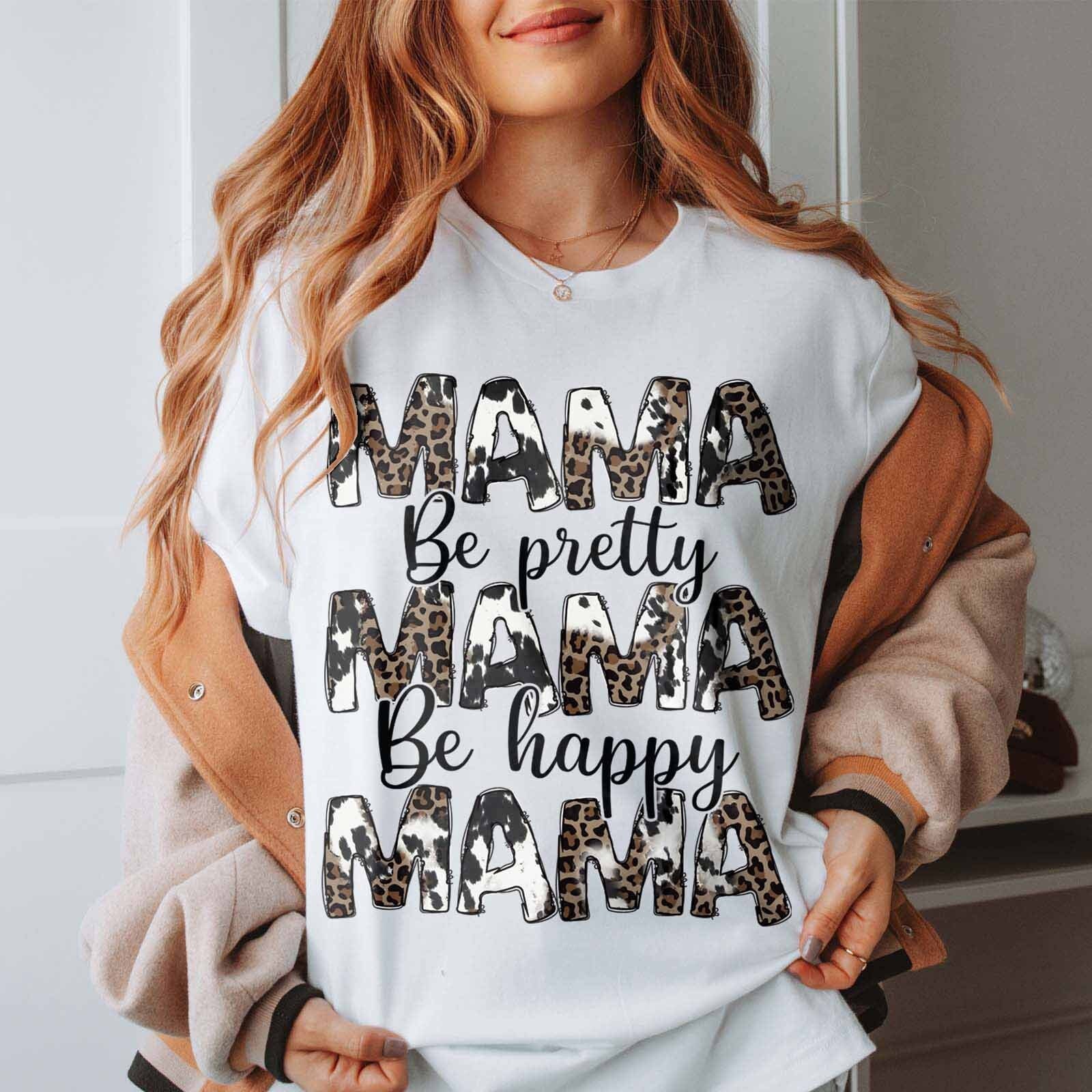 leopard print mama t shirt for mom life best mom ever shirt funny gift for mothers day new mom tee y2nqd