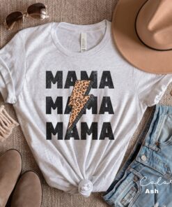 leopard print mom shirt vintage rock mama tee cute mothers day gift for new moms best mom ever shirt mu4mf