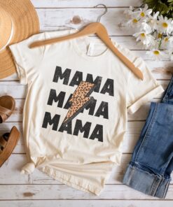 leopard print mom shirt vintage rock mama tee cute mothers day gift for new moms best mom ever shirt zujza