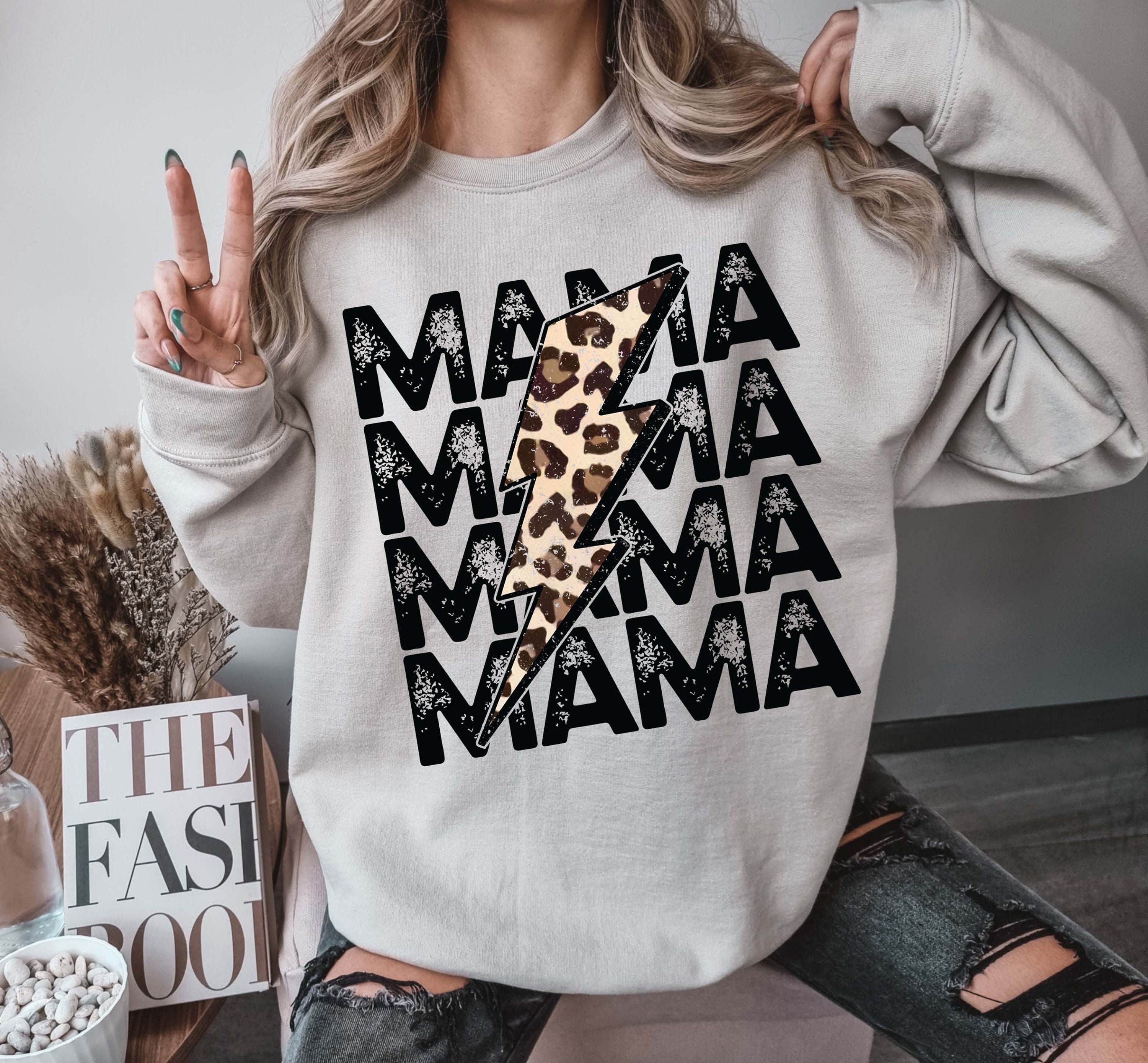 leopard print mom sweatshirt for mothers day best mom ever tee birthday gift for new moms cute mama shirt sph7j scaled