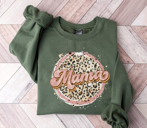 leopard print mom sweatshirt for mothers day cute mom life shirt best mom ever gift idea 7oyvn