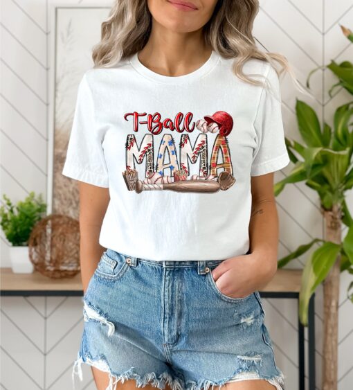 leopard print t ball mom shirt funny mom life tee personalized tball gifts for mothers day best mom shirts