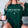 life is better with my boys sweatshirt for moms cute mama boy crewneck mothers day shirt new mom gift from sons q3kne