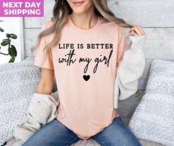 life is better with my girls shirt mom of girls tee funny mom life t shirt for mothers day gifts cfqnr