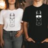 llama couples t shirt mama llama and dada llama tee funny cute unisex shirt for llama lovers unique gift idea zfw7p