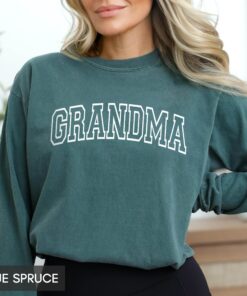 long sleeve grandma shirt for new grandmas funny christmas birthday mothers day gift for granny mimi or nana zfujy