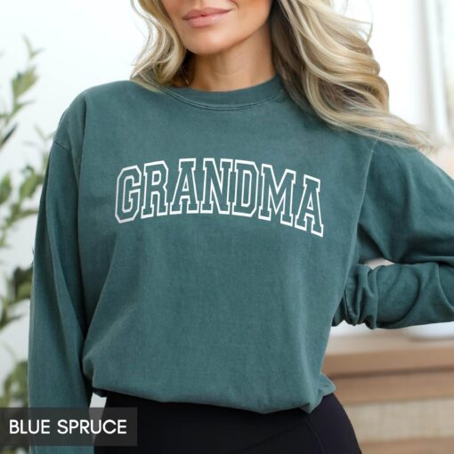 long sleeve grandma shirt for new grandmas funny christmas birthday mothers day gift for granny mimi or nana zfujy