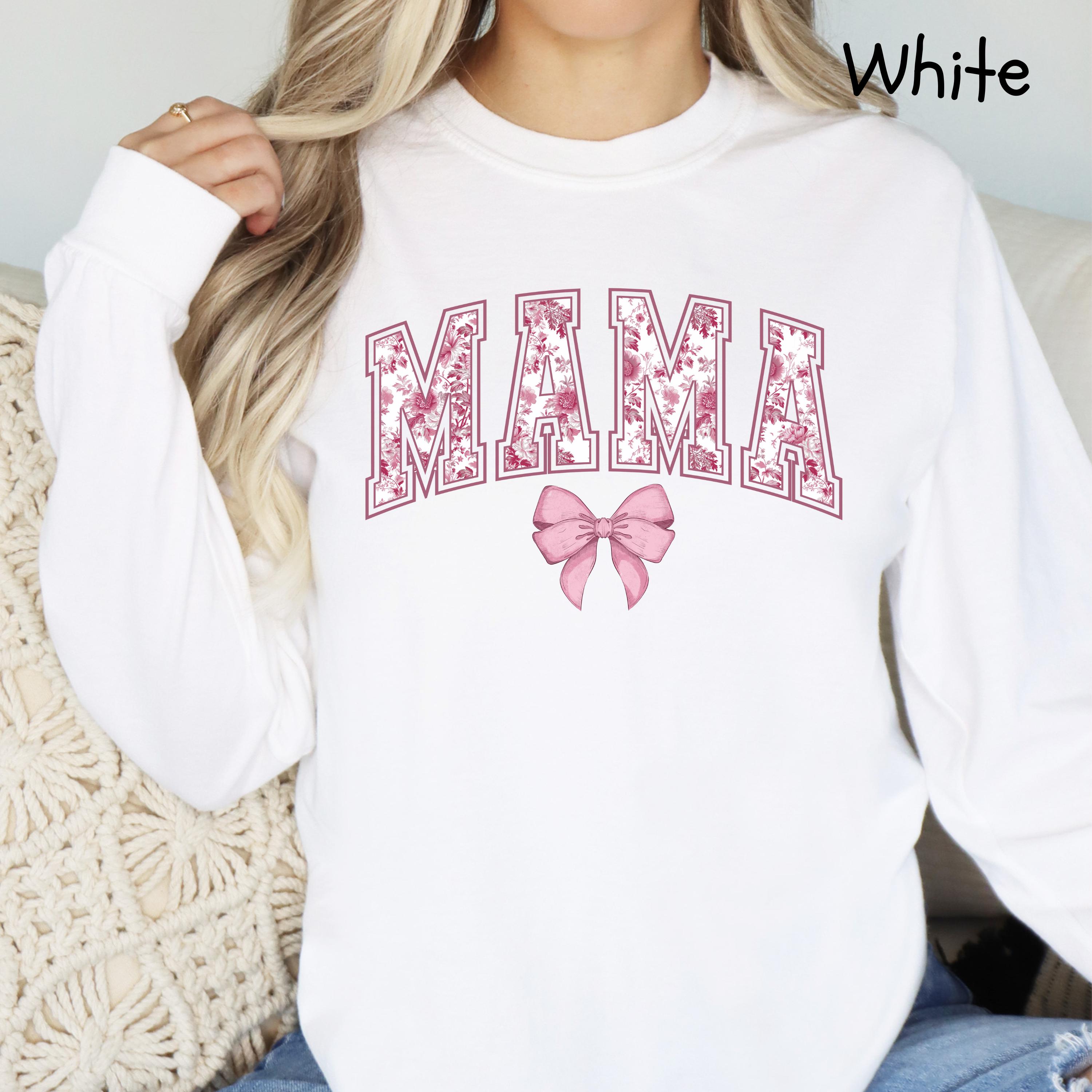 long sleeve mama shirt for moms cute mom shirt with bow chinoiserie design ideal for mothers day gifts new moms qgvx6 scaled