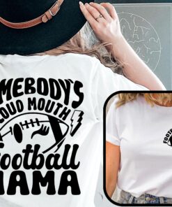 loud mouth football mama shirt for moms funny football sweatshirt perfect for fall game days and football season 5gkj9