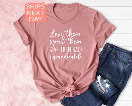 love them spoil them grandma shirt funny grandma life t shirt best grandma ever gift for mothers day kiihc