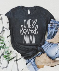 loved mama heart shirt cute mom t shirt for mothers day funny mom life tee personalized gifts for moms dvcyf