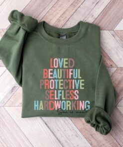 loved mama sweatshirt for mothers day new mom gift trendy mama shirt birthday gift for mom loved mama hoodie a6pel